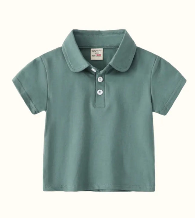 Kids’ Cotton-Linen Short Sleeve Shirt – Stylish, Lightweight & Breathable