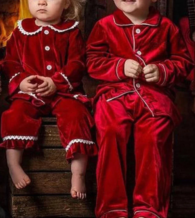 Matching Family Christmas Pajamas – Soft Cotton Winter Sleepwear